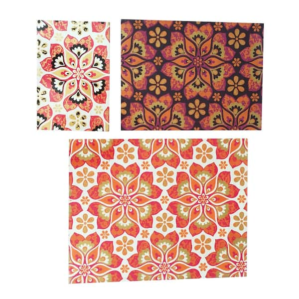 A & B Home Georgiana Kaleidoscope Multicolor Notebook