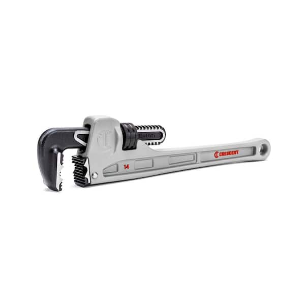 Crescent - 10 in. and 14 in. Aluminum Slim/K9 Jaw Pipe Wrench Set (2-Piece)