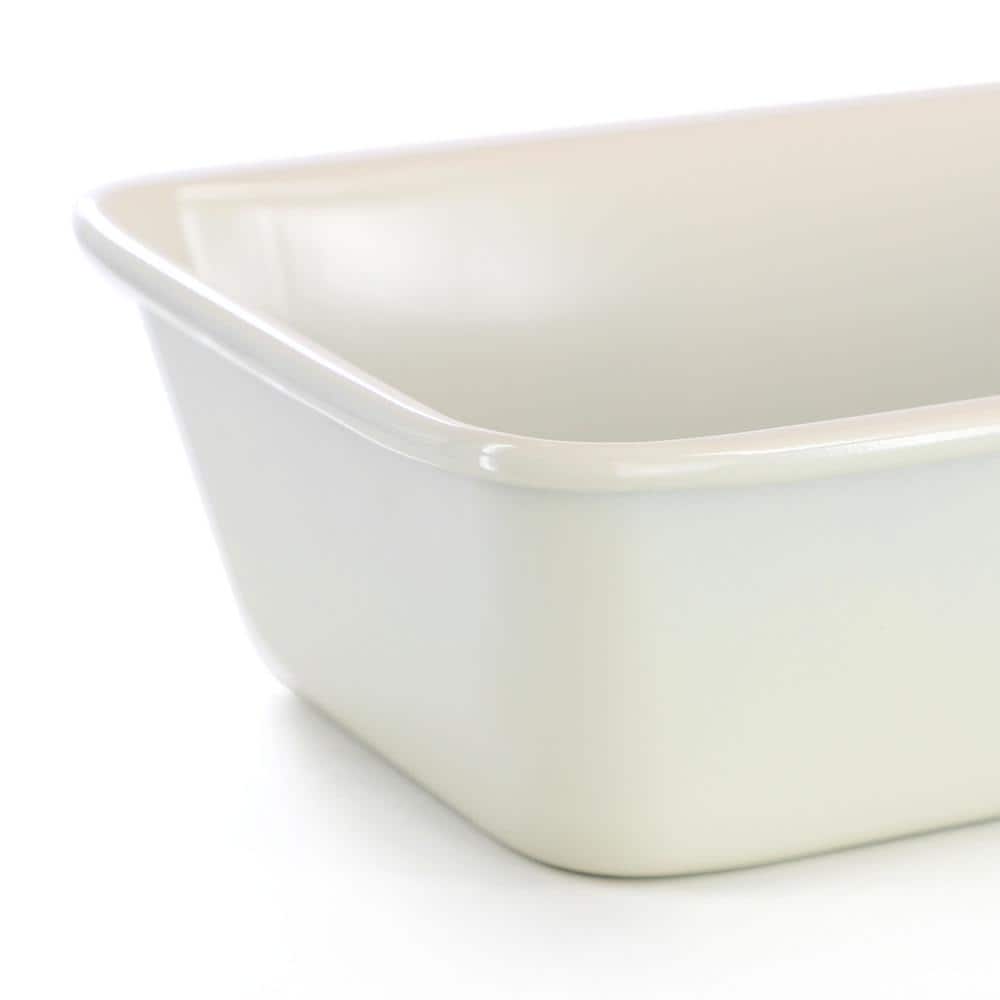 Off-White Nonstick Carbon Steel 9 Inch Loaf Pan