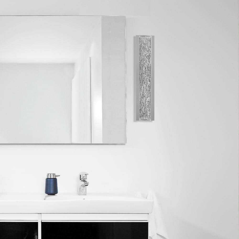 Repose 33.88" Aluminum LED Bath Bar with Dimmable Light