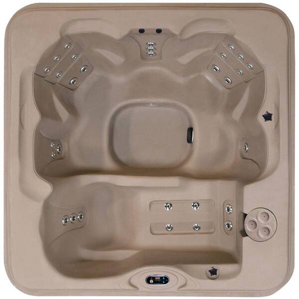Coleman Spas 6-Person 30-Jet Lounger Spa with Easy Plug-N-Play and LED Waterfalls