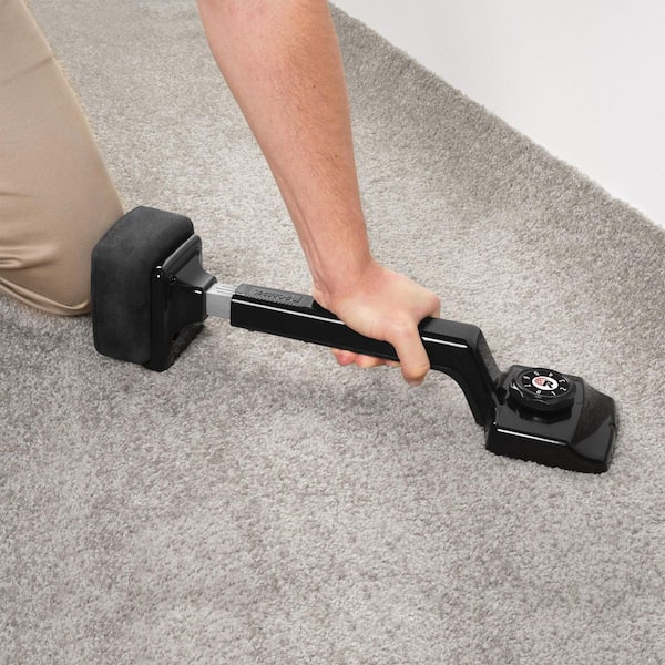 Deluxe Carpet Knee Kicker with Adjustable Length from 17 in. to 21 in. including Carrying Case
