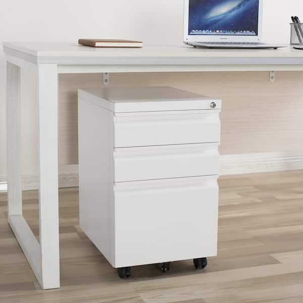 Mayline 8348A3 File Cabinet with Receding Door and 7 Shelves