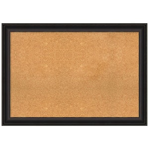 Trio Oil Rubbed Bronze 40.50 in. x 28.50 in. Framed Corkboard Memo Board