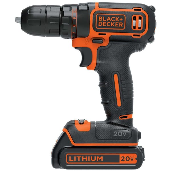 20V MAX Lithium-Ion Cordless 3/8 in. Drill/Driver with 1.5Ah Battery and Charger