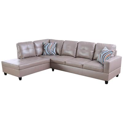 Facing Sectional Sofa Set, Benchcraft Leather Sectional Sofa