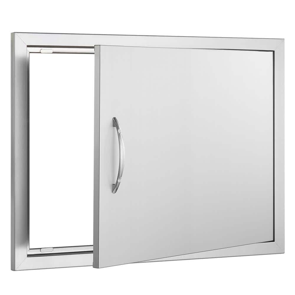 27'' Stainless Steel Outdoor Kitchen Access Door with Handle