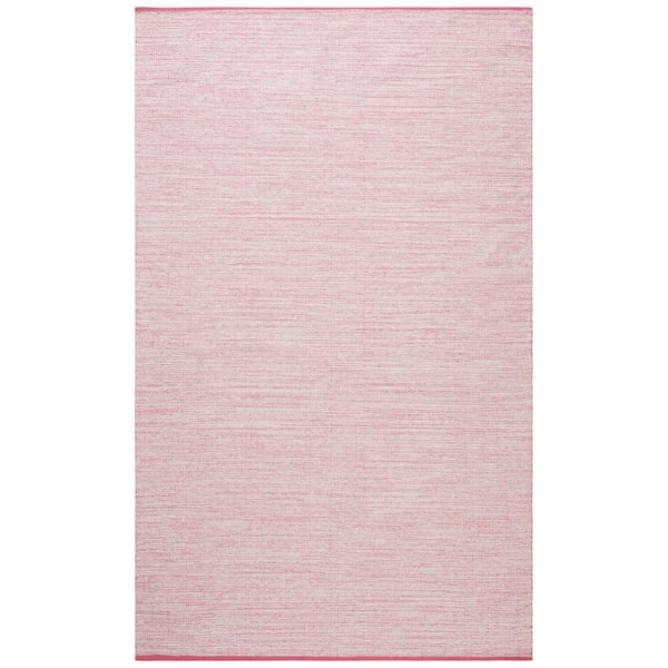 SAFAVIEH Montauk Pink/Fuchsia 4 ft. x 6 ft. Solid Color Area Rug