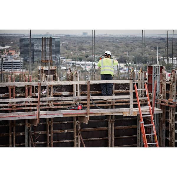 MX FUEL High Cycle Concrete Vibrator 32 ft. Whip with 2.25 in. Head