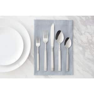 20-Piece Stainless Steel Flatware Set with Decorative Handle (Service for 4)
