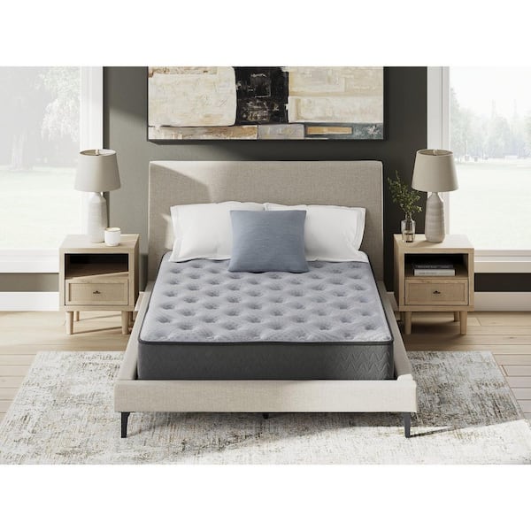 Signature DESIGN BY ASHLEY Comfort Plus Queen Medium Gel Memory Foam 10 in. Bed-in-a-Box Mattress