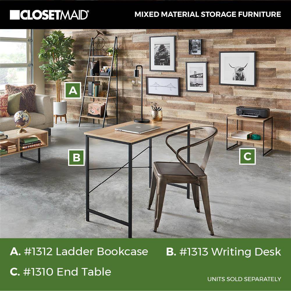 Sleek Tribeca Mixed Material Console Table with Storage