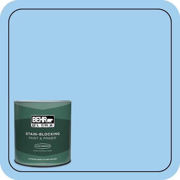 BEHR ULTRA 1 qt. #P510-2 Mediterranean Charm Extra Durable Semi-Gloss Enamel Interior Paint & Primer