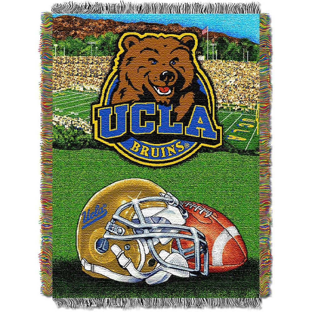 THE NORTHWEST GROUP NCAA UCLA Homefield Advantage Tapestry Multi-Colored Throw Blanket