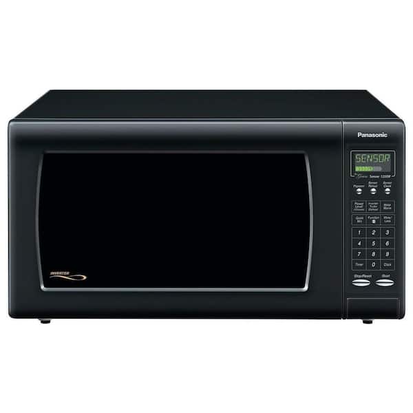 Panasonic Full-Size 1.6 cu. ft. 1250 Watt Microwave Oven in Black