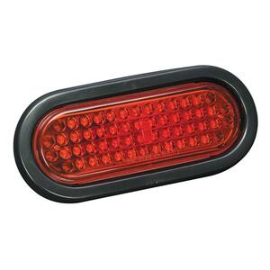 Waterproof Oval Mount LED Taillight - 6 in.