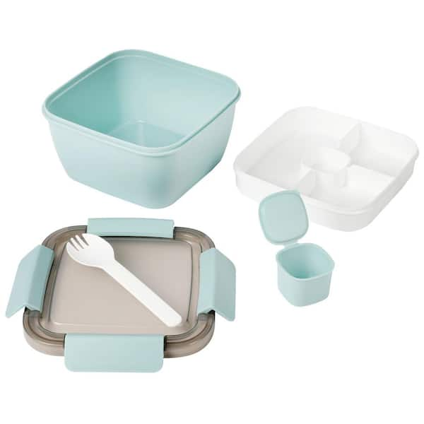 Chazity Portable Insulated Compartment Lunch Food Storage Container Prep & Savour Color: Green