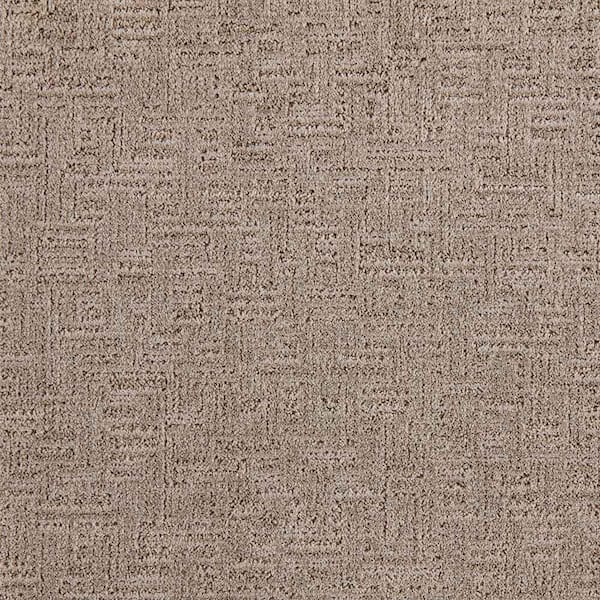 Home Decorators Collection Corry Sound  - River Stone - Gray 38 oz. Polyester Pattern Installed Carpet