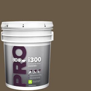 5 gal. #PPU7-25 Clove Brown Eggshell Interior Paint