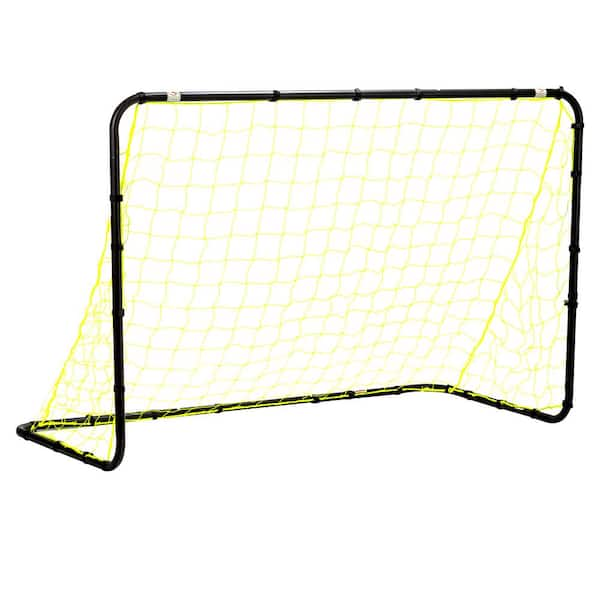 Franklin Sports 4 ft. x 6 ft. Black Powder Coated Steel Non