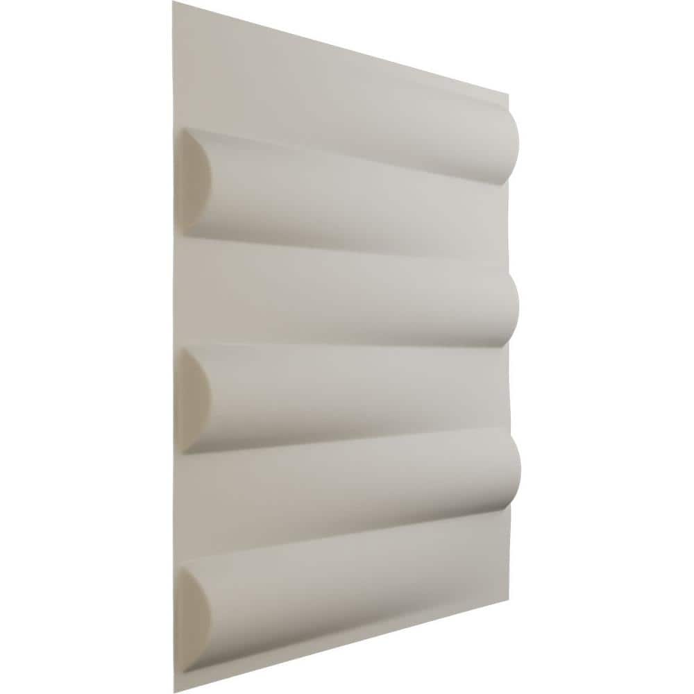 Naomi UltraCover Satin Blossom White 3D Textured PVC Wall Panel