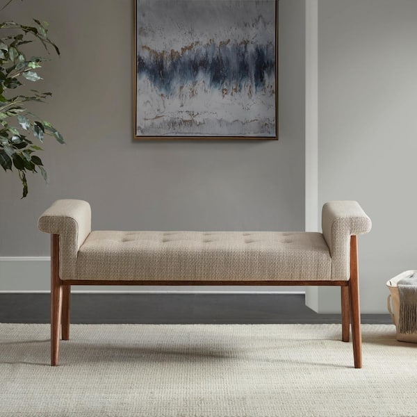 Tufted deals accent bench