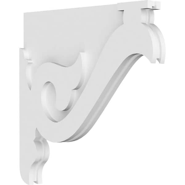 Ekena Millwork 1-7/8 in. x 18 in. x 18 in. PVC Florence Corbel
