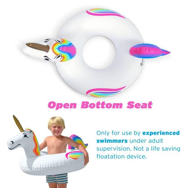 GoFloats Unicorn Party Tube Inflatable Raft 