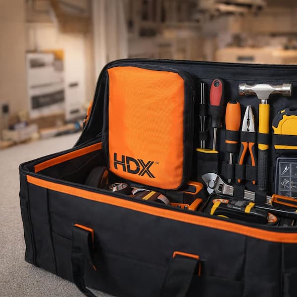 HDX Zipper Pouch 200 Piece First Aid Kit 52420 - The Home Depot