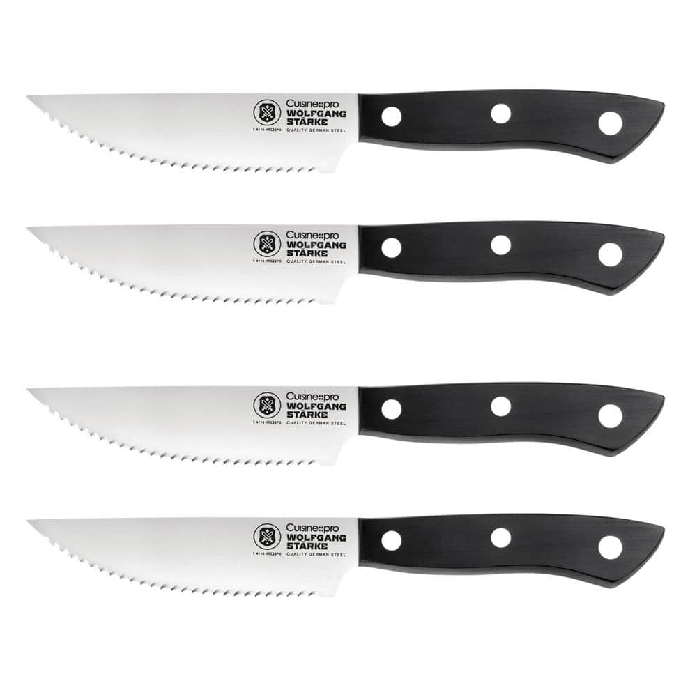 MANNKITCHEN Double Point Steak Knives (Set of 4)