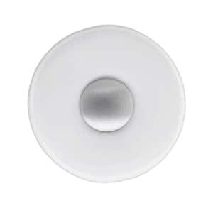 1 in. Satin Nickel Round Cabinet Knob