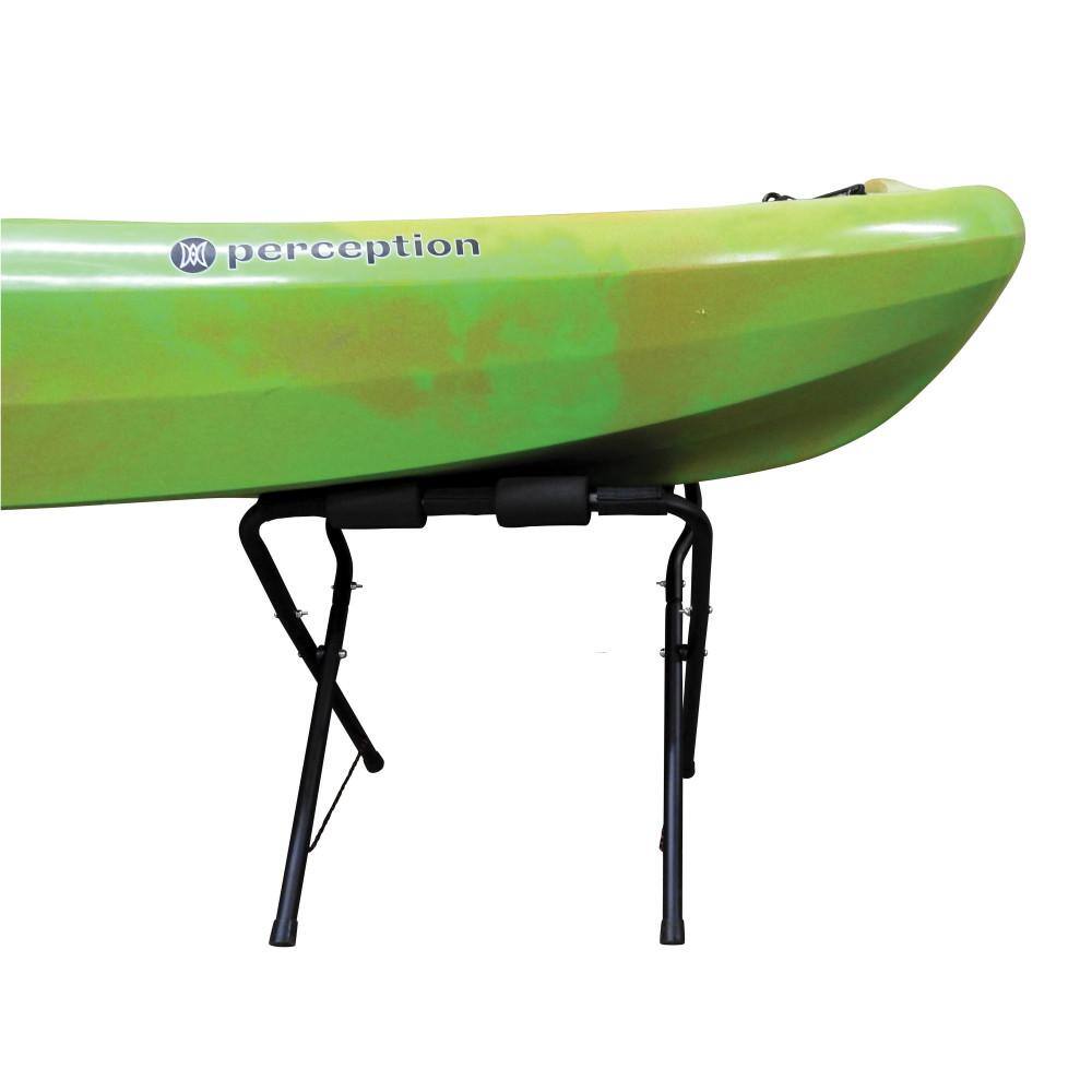 Black Folding Portable Kayak Stand with Foam Padding