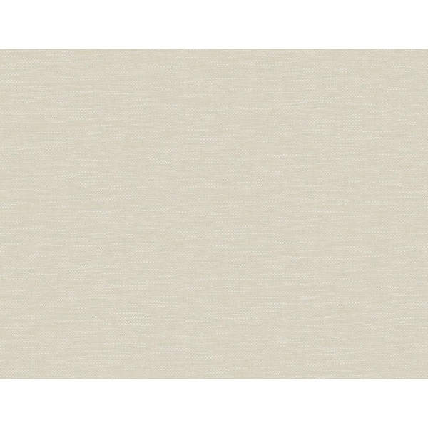CASA MIA Texture Wool Cream Paper Non Pasted Strippable Wallpaper Roll (Cover60.75 sq. ft.)