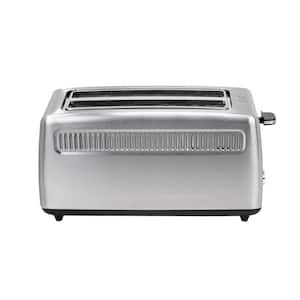 4-Slice Stainless Steel Long Slot Toaster