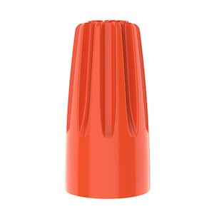 Wire-Nut Wire Connector, 73B Orange, Bag of 100