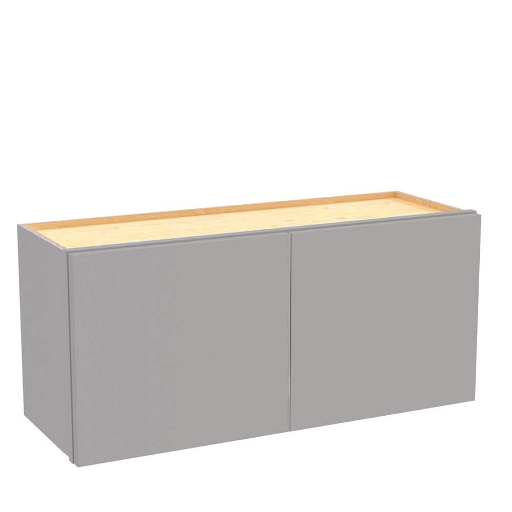 Hargrove 30 in. W x 12 in. D x 15 in. H Assembled Plywood Wall Bridge Kitch