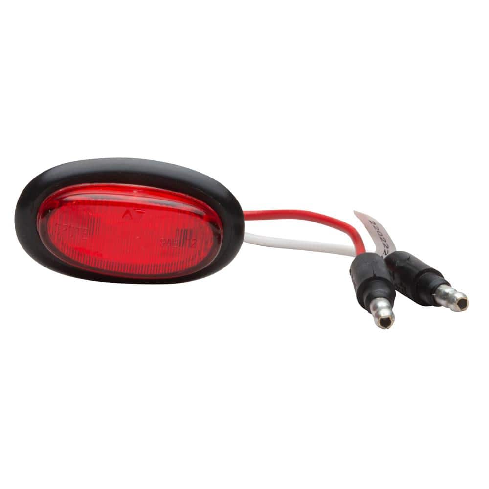 MicroNova LED Clearance Marker Light with Grommet-Red