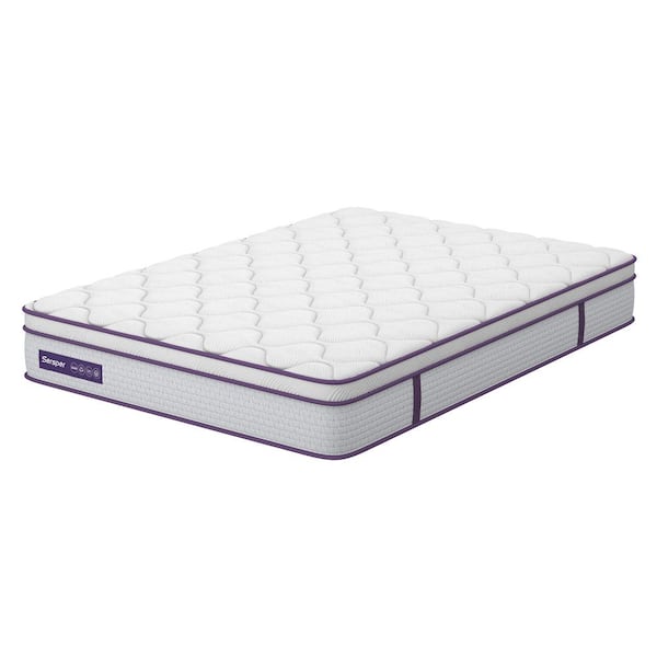 Serleep Twin Medium Firm Memory Foam 10 in. Bed-in-a-Box Mattress