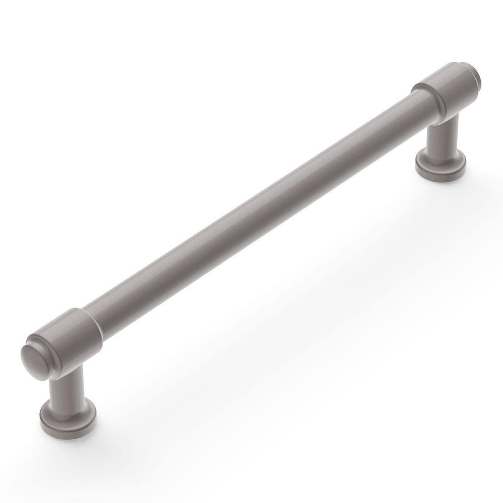 Satin Nickel 6-5/16" Modern Cabinet Bar Pull