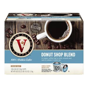 Donut Shop Blend Medium Roast Single Serve Coffee Pods for Keurig K-Cup Brewers (120 Count)
