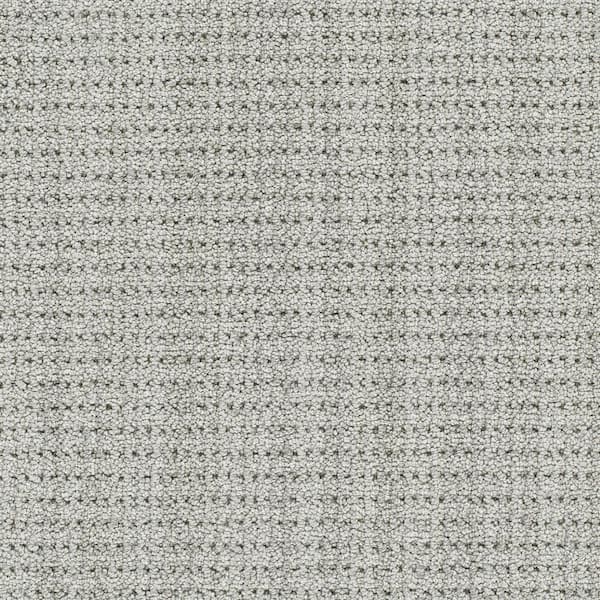 Lifeproof Mirrorball - Reflection Gray - 40 Oz. SD Polyester Pattern Installed Carpet