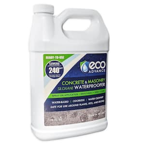 1 Gal. Clear Penetrating Siloxane Concrete and Masonry Water Repellent Sealer - Ready-To-Use