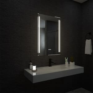 24 in. W x 36 in. H Rectangular Frameless LED Wall Bathroom Vanity Mirror