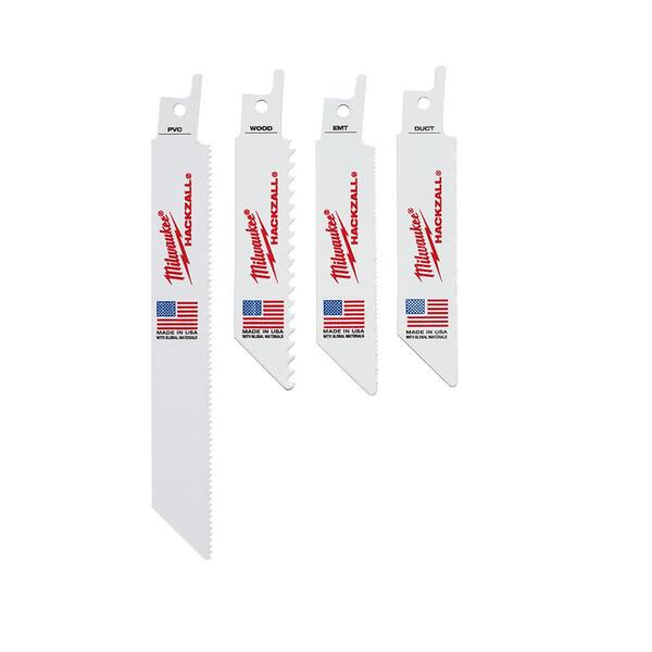 MILWAUKEE PVC HACKZALL BLADE 6'' 14TPI (49-00-5614) - Hardware...