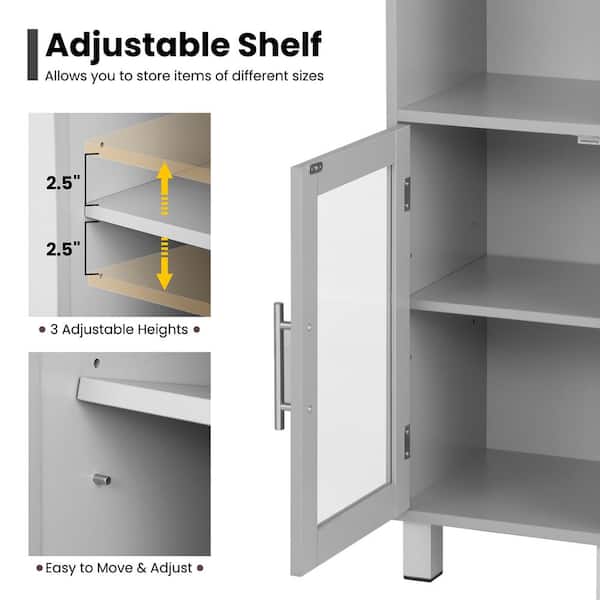 BLÄDDRARE Hanging storage with 7 compartments, gray/patterned, 11 ¾x11 ¾x35  ½ - IKEA