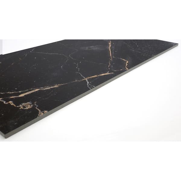 Parkview Brown 11.81 in. x 23.62 in. Matte Porcelain Field Tile