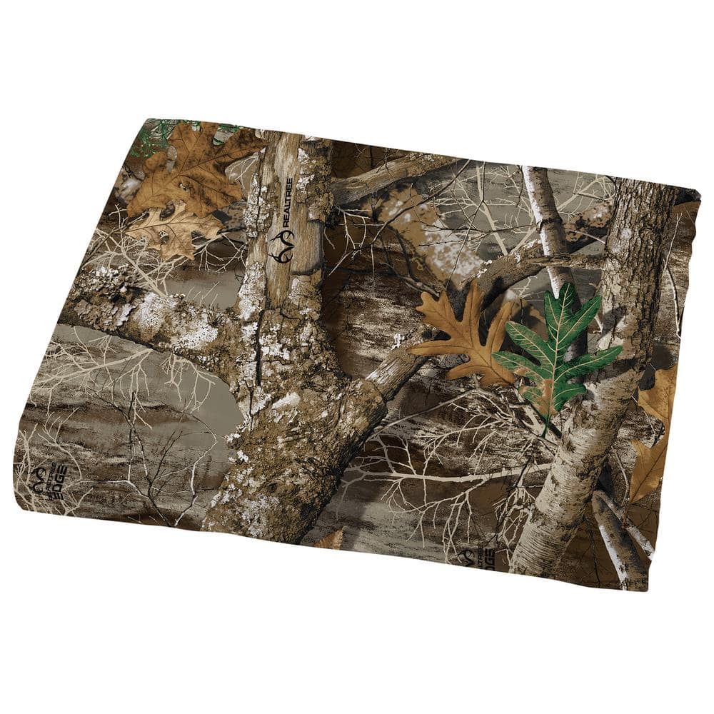 Realtree Edge Camouflage Queen Polyester Bedding Set