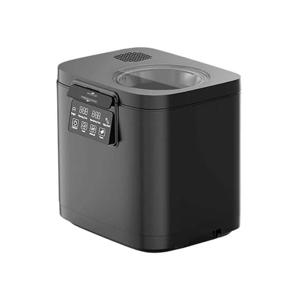 Electric Composter 4L Indoor Odorless Compost Bin with Carbon Filters Auto-Cleaning LED Display Smart Food Waste Machine
