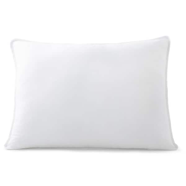 Linenspa Essentials Plush Polyfiber Standard Bed Pillow, White