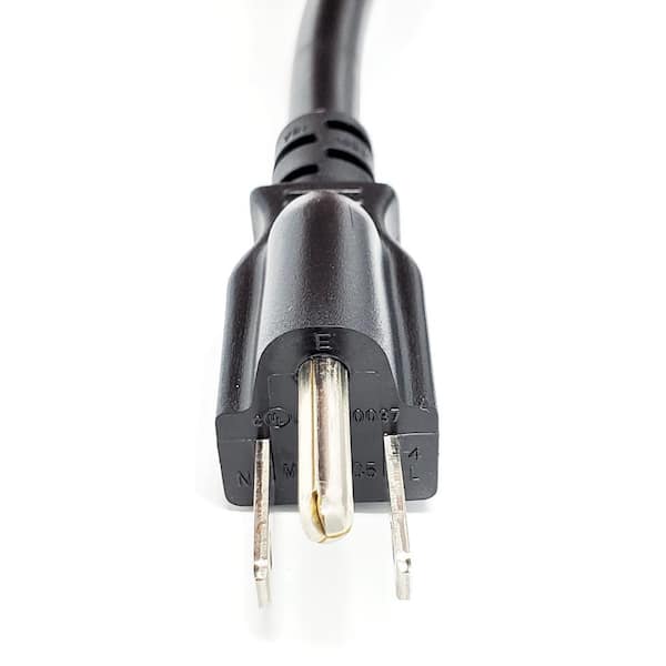 Tripp Lite 6 ft. Univ AC NEMA 5-15P M to IEC-320-C13 Replacement Power Cord  P006-006 - The Home Depot